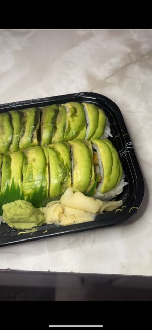 Green Goddess Sushi Roll  at Nasi Malay Thai Sushi in Bear
