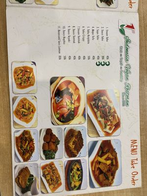   at Indonesia Vegan Restoran in Medan