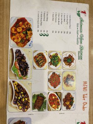   at Indonesia Vegan Restoran in Medan