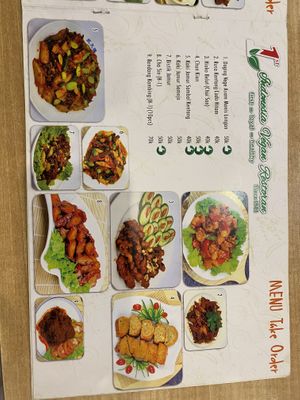   at Indonesia Vegan Restoran in Medan