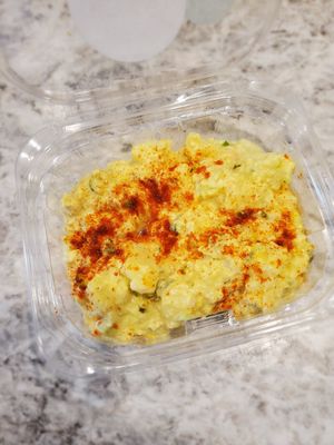 Southern potato salad at Garden of Feeding  in West Melbourne