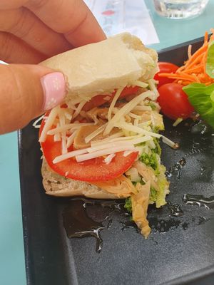  at Fraise Café in Menton