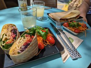  at Fraise Café in Menton