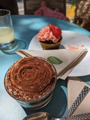  at Fraise Café in Menton