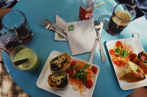   at Fraise Café in Menton