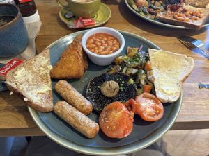 There was another round of toast included too!  at Java Cafe in Whitby