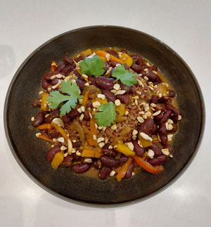 Shaka cafe mango red bean curry at SHAKA - Mall of Asia in Pasay