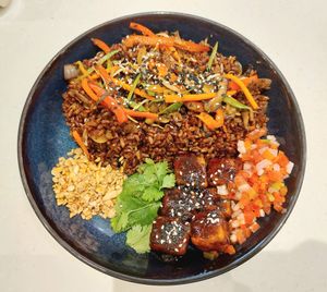 Shaka cafe grilled mushroom and veggie rice bowl at SHAKA - Mall of Asia in Pasay