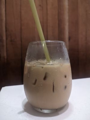 Iced coconut latte at SHAKA - Mall of Asia in Pasay
