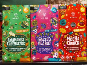 New Auro Vegan Chocolate Flavors 😋 at Auro Chocolate Cafe in Pasay