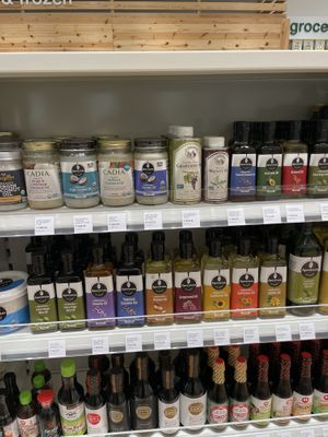 Variety of nut, seed and fruit oils  at Healthy Options - SM City Clark in Angeles