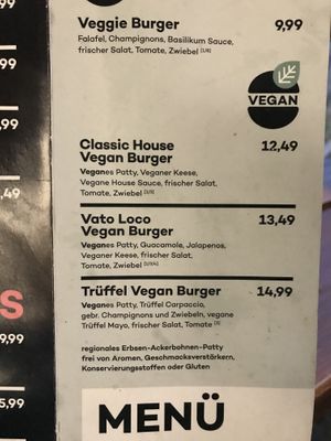   at Burger House 3 Biergarten in Munich