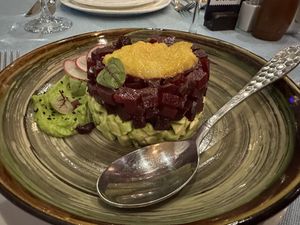   at Cafe 1991 in Tashkent