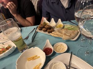 Falafel   at Cafe 1991 in Tashkent