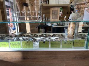   at La Corona Gelateria Naturale in Rome