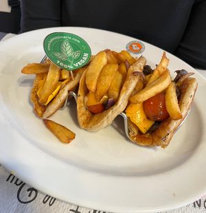 Vegan pancake tacos   at La Desayunería  in Malaga