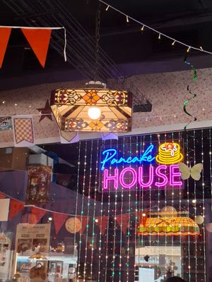 Quite special decoration at La Desayunería  in Malaga