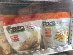 Some frozen vegan items  at Healthy Options - SM Megamall in Mandaluyong
