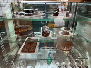 Desserts display   at Asianica Street Food - temporarily closed in Lima