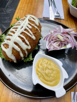 Papa rellena  at Asianica Street Food - temporarily closed in Lima
