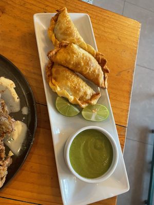 Empanadas  at Asianica Street Food - temporarily closed in Lima