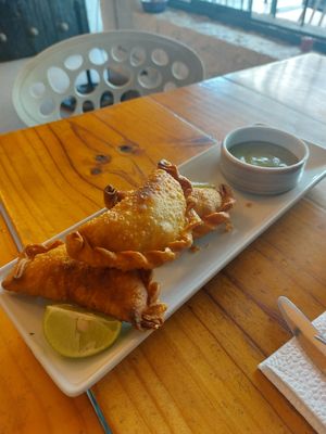 Empanadas at Asianica Street Food - temporarily closed in Lima