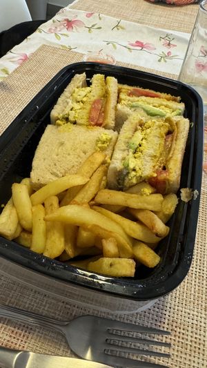 Club sándwich  at Asianica Street Food - temporarily closed in Lima