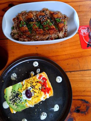 chaufa burguer at Asianica Street Food - temporarily closed in Lima