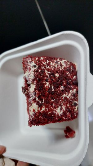 Torta red velvet at Asianica Street Food - temporarily closed in Lima