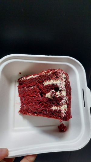 Torta red velvet at Asianica Street Food - temporarily closed in Lima