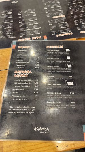   at Asianica Street Food - temporarily closed in Lima