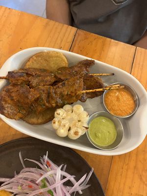 Marinated seitan skewers - 100% recommend  at Asianica Street Food - temporarily closed in Lima