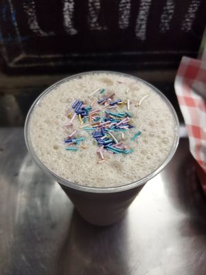 Troll blood at El Jardin de Lilith in Mexico City