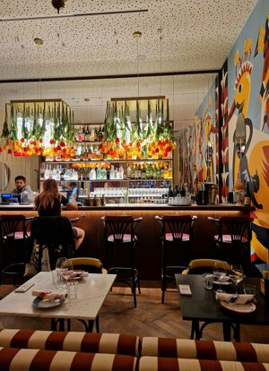 Bar at Caciara in Milan