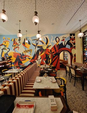 Sala interna at Caciara in Milan