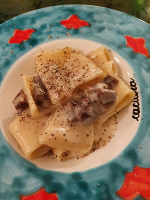 Gricia at Caciara in Milan