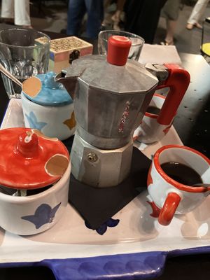 Coffee   at Caciara in Milan