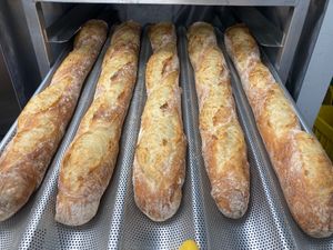 Fresh baguettes! (Vegan) at Ren Bakery & Espresso Bar in Tucson