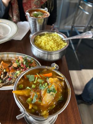 Mango Dish at Namaste Garden in Essex Junction