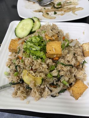 Spicy fried rice   at Thai Pepper in Sun Valley