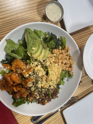 Superfood salad  at Junkyard Dog in Los Angeles