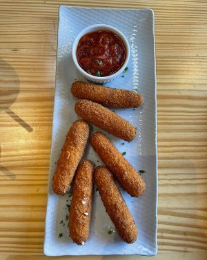 mozzarella sticks   at Junkyard Dog in Los Angeles