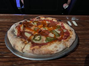 Vegan Pagan Love Song Pizza at Sun-Ray Cinema in Jacksonville