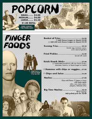 menu2 at Sun-Ray Cinema in Jacksonville