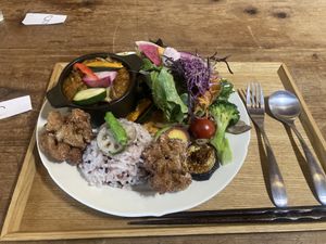 Curry Plate   at Cotonoha  in Kamakura