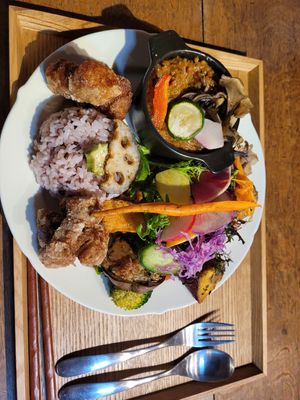 Curry set at Cotonoha  in Kamakura
