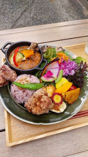 Vegan Japanese curry at Cotonoha  in Kamakura