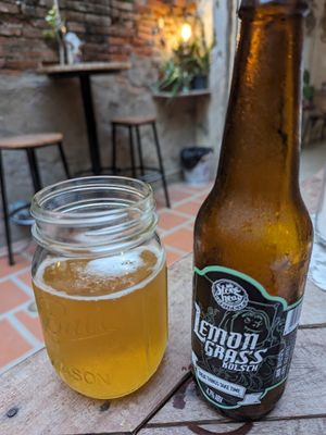 kӧlsch, a local craft beer at The Fringe in Battambang