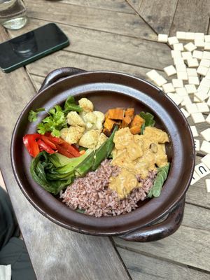 Curry bowl  at The Fringe in Battambang