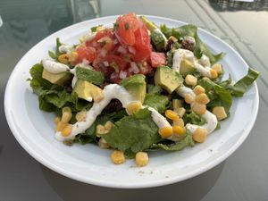 Vegan taco rice  at Diego By The River in Fujisawa